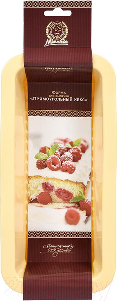 Изображение товара Форма для выпечки Marmiton Прямоугольный кекс 16040