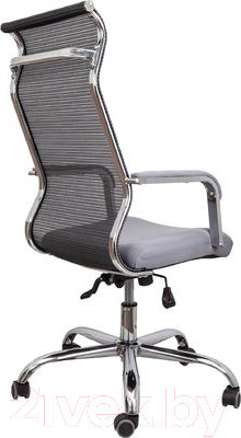 Изображение товара Кресло офисное AksHome Grid B (ткань/сетка, серый)