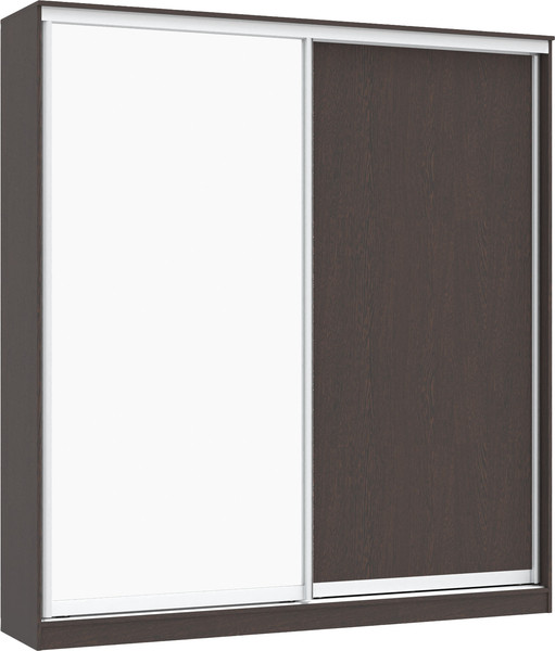 Изображение товара Шкаф-купе Кортекс-мебель Сенатор ШК12-45 Классика ДСП с зеркалом (венге)