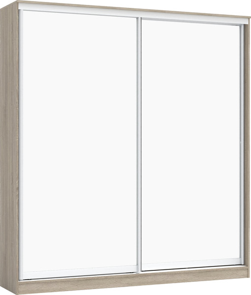 Изображение товара Шкаф-купе Кортекс-мебель Сенатор ШК12-45 Классика зеркало (дуб сонома)