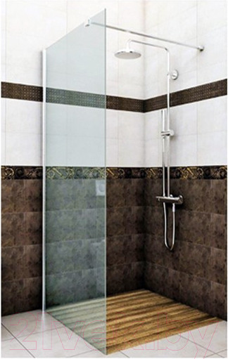 Изображение товара Душевая стенка Стеклоконтакт 8F-2000х895 (прозрачное стекло)