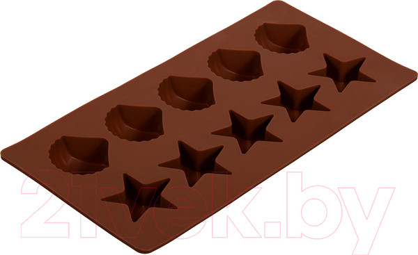 Изображение товара Форма для льда Marmiton Звездочки и ракушки 16002