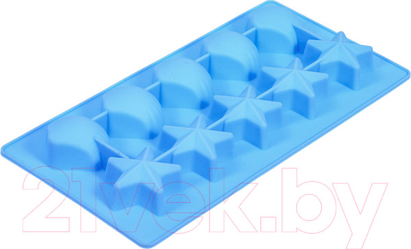 Изображение товара Форма для льда Marmiton Звездочки и ракушки 16002