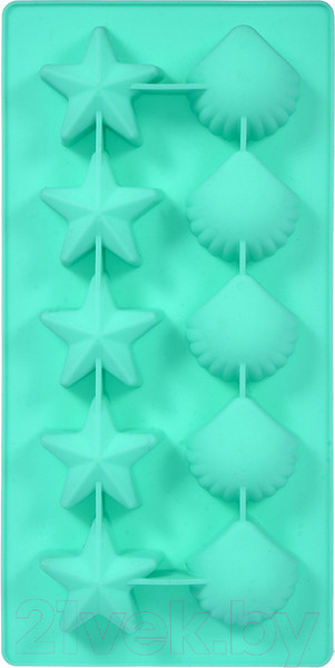 Изображение товара Форма для льда Marmiton Звездочки и ракушки 16002