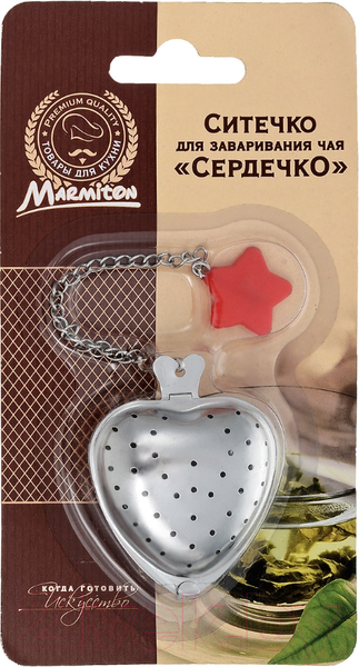 Изображение товара Ситечко для чая Marmiton Сердечко 16154