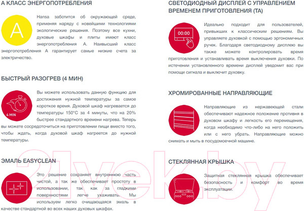 Изображение товара Плита газовая Hansa FCMW68229