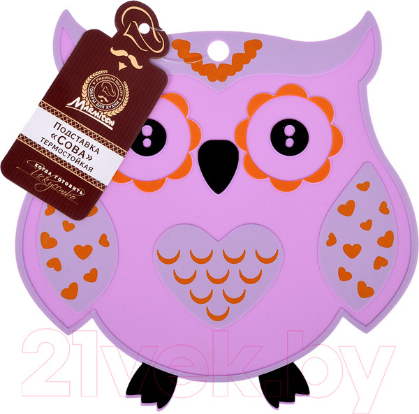 Изображение товара Подставка под горячее Marmiton Сова 17205