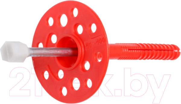 Изображение товара Дюбель для теплоизоляции Starfix С металлическим гвоздем, термоголовка / SMW3-54250-400 (10х260, 400шт)