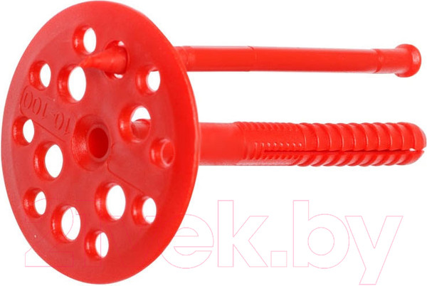 Изображение товара Дюбель для теплоизоляции Starfix C пластмассовым гвоздем / SMW3-29005-500 (10х140, 500шт)