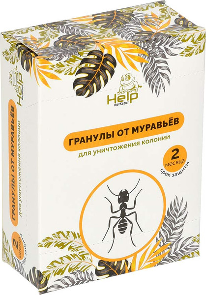 Изображение товара Концентрат от насекомых Help Гранулы от муравьев 80277 (80г)