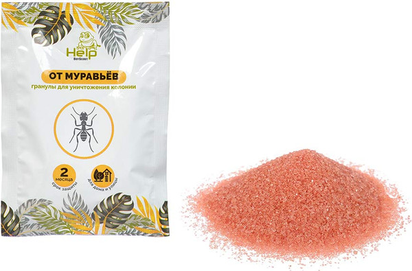 Изображение товара Концентрат от насекомых Help Гранулы от муравьев 80290 (30г)