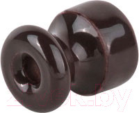 Изображение товара Декоративный изолятор Bylectrica Ретро Юлиг 757522.014 (10шт, коричневый)