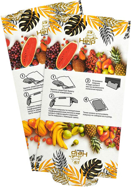 Изображение товара Лента от мух Help Для фруктовой мушки / 80243 (2шт)