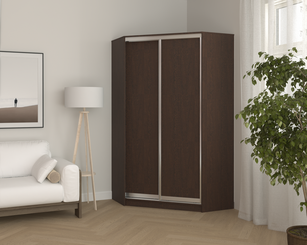 Изображение товара Шкаф-купе Кортекс-мебель Сенатор ШК30 Классика ДСП (венге)