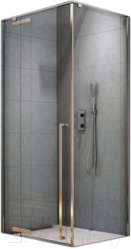 Изображение товара Душевой уголок Aquanet Ideal 140x90 / AE-AXC94MZ-S-C (прозрачное стекло/хром)