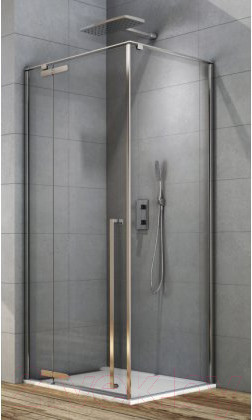 Изображение товара Душевой уголок Aquanet Ideal 140x90 / AE-AXC94MZ-S-C (прозрачное стекло/хром)