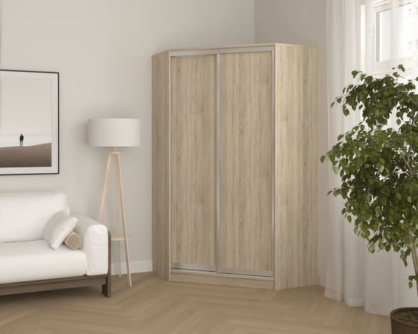 Изображение товара Шкаф-купе Кортекс-мебель Сенатор ШК30 Классика ДСП (дуб сонома)