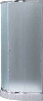 Изображение товара Душевой уголок Aquanet Полукруглый 80x80 / SE-800Q (узорчатое стекло)