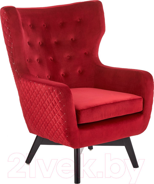 Изображение товара Кресло мягкое Halmar Marvel (бордовый/черный)