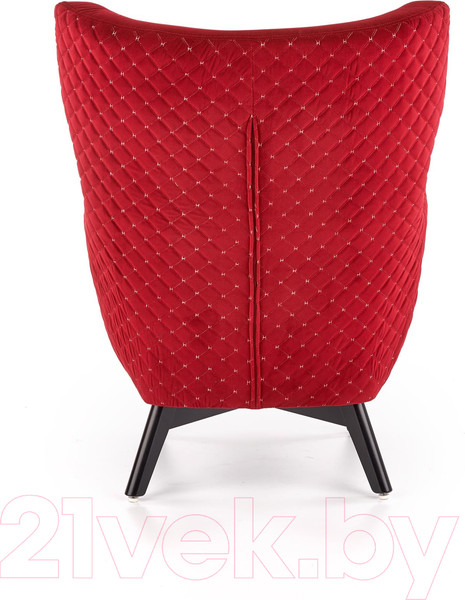 Изображение товара Кресло мягкое Halmar Marvel (бордовый/черный)