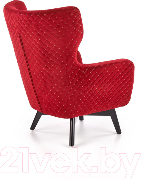 Изображение товара Кресло мягкое Halmar Marvel (бордовый/черный)
