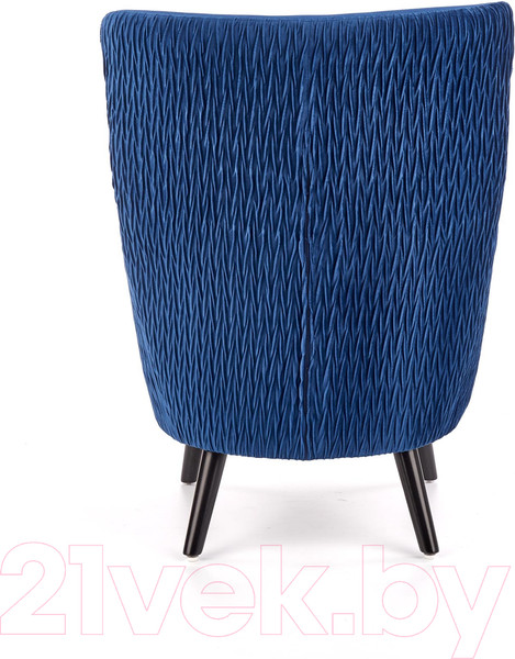Изображение товара Кресло мягкое Halmar Ravel (темно-синий/черный)