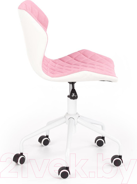 Изображение товара Кресло офисное Halmar Matrix 3 (розово-белый)