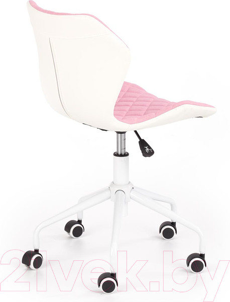 Изображение товара Кресло офисное Halmar Matrix 3 (розово-белый)