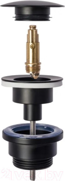 Изображение товара Донный клапан REA A5216 (черный матовый)