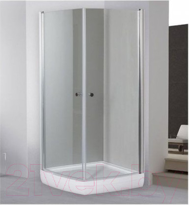 Изображение товара Душевой уголок Aquanet Iva NK1222 99х88х190 L / 182521 (стекло прозрачное)