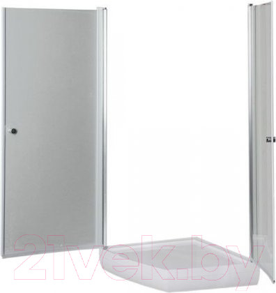 Изображение товара Душевой уголок Aquanet Iva NK1222 99х88х190 L / 182521 (стекло прозрачное)