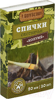 Изображение товара Спички Boyscout Колумб 61033 (20шт)