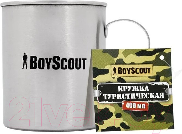 Изображение товара Кружка походная Boyscout Нержавеющая сталь 61156