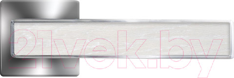 Изображение товара Ручка дверная Адель CP (дуб шале снежный)