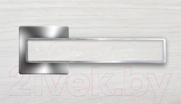 Изображение товара Ручка дверная Адель CP (дуб шале снежный)