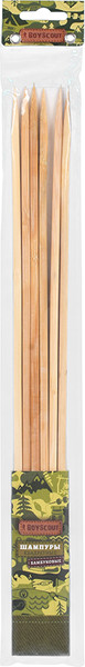 Изображение товара Набор одноразовых шпажек Boyscout Бамбуковые квадратные 61066 (6шт)