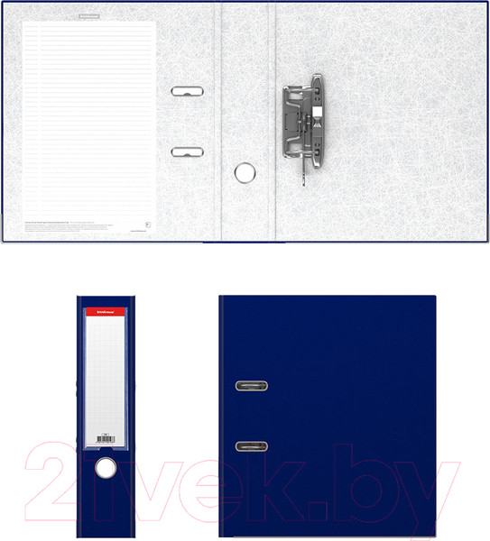 Изображение товара Папка-регистратор Erich Krause Бизнес / 198 (синий)