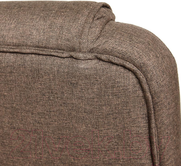 Изображение товара Кресло офисное Tetchair Bergamo ткань (хром/коричневый 3M7-147)
