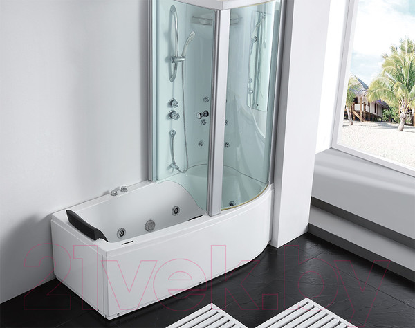 Изображение товара Душевая кабина Gemy G8040 B R (с гидромассажем)