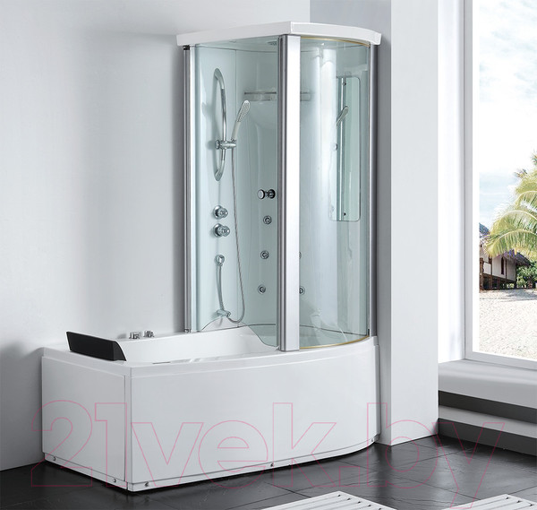 Изображение товара Душевая кабина Gemy G8040 B R (с гидромассажем)