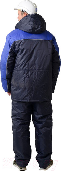 Изображение товара Костюм рабочий ТД Артекс Балтика утепленный (р-р 60-62/182-188, Оксфорд, синий/василек)