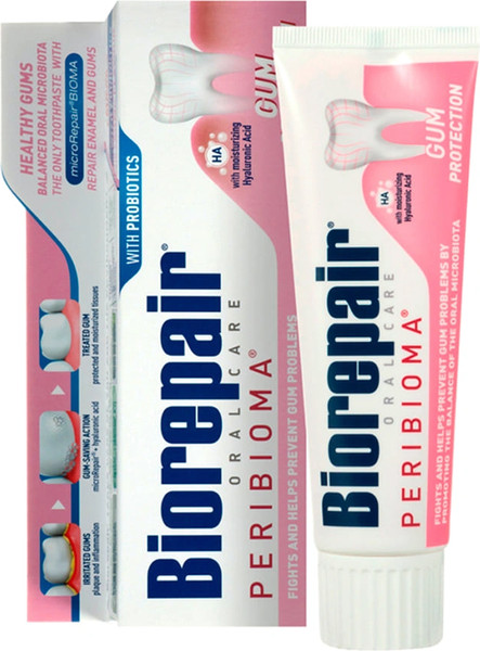 Зубная паста Biorepair Peribioma Gum Protection для защиты десен (75мл)