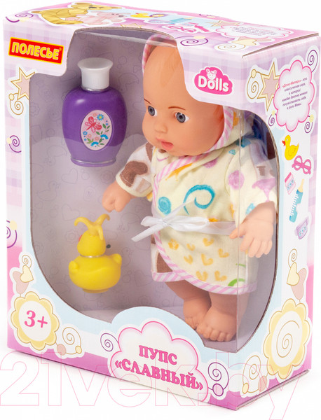 Изображение товара Пупс с аксессуарами Полесье Славный / 78292