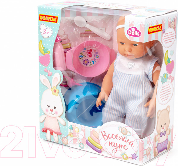 Изображение товара Пупс с аксессуарами Полесье Веселый / 78384