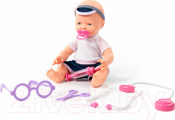 Изображение товара Пупс с аксессуарами Полесье Веселый / 78353