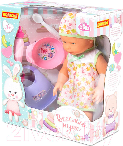 Изображение товара Пупс с аксессуарами Полесье Веселый / 78377