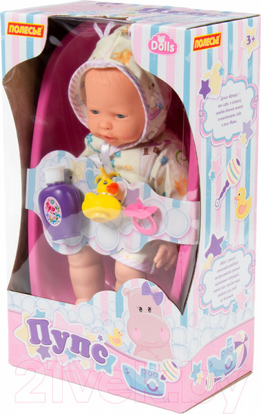 Изображение товара Пупс с аксессуарами Полесье Веселый / 78575