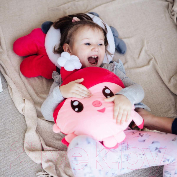 Изображение товара Подушка-игрушка Мякиши Малышарики. Нюшенька / 579