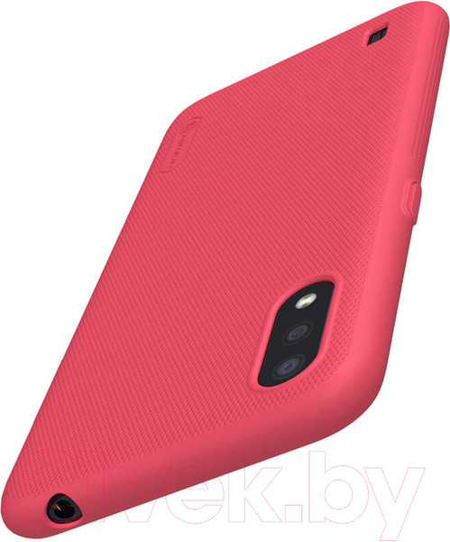 Изображение товара Чехол-накладка Nillkin Super Frosted Shield для Galaxy A01 (красный)