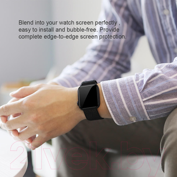 Изображение товара Защитное стекло для умных часов Nillkin 3D AW+ Series Full Coverage Watch Tempered Protective Film (для Watch 42мм)